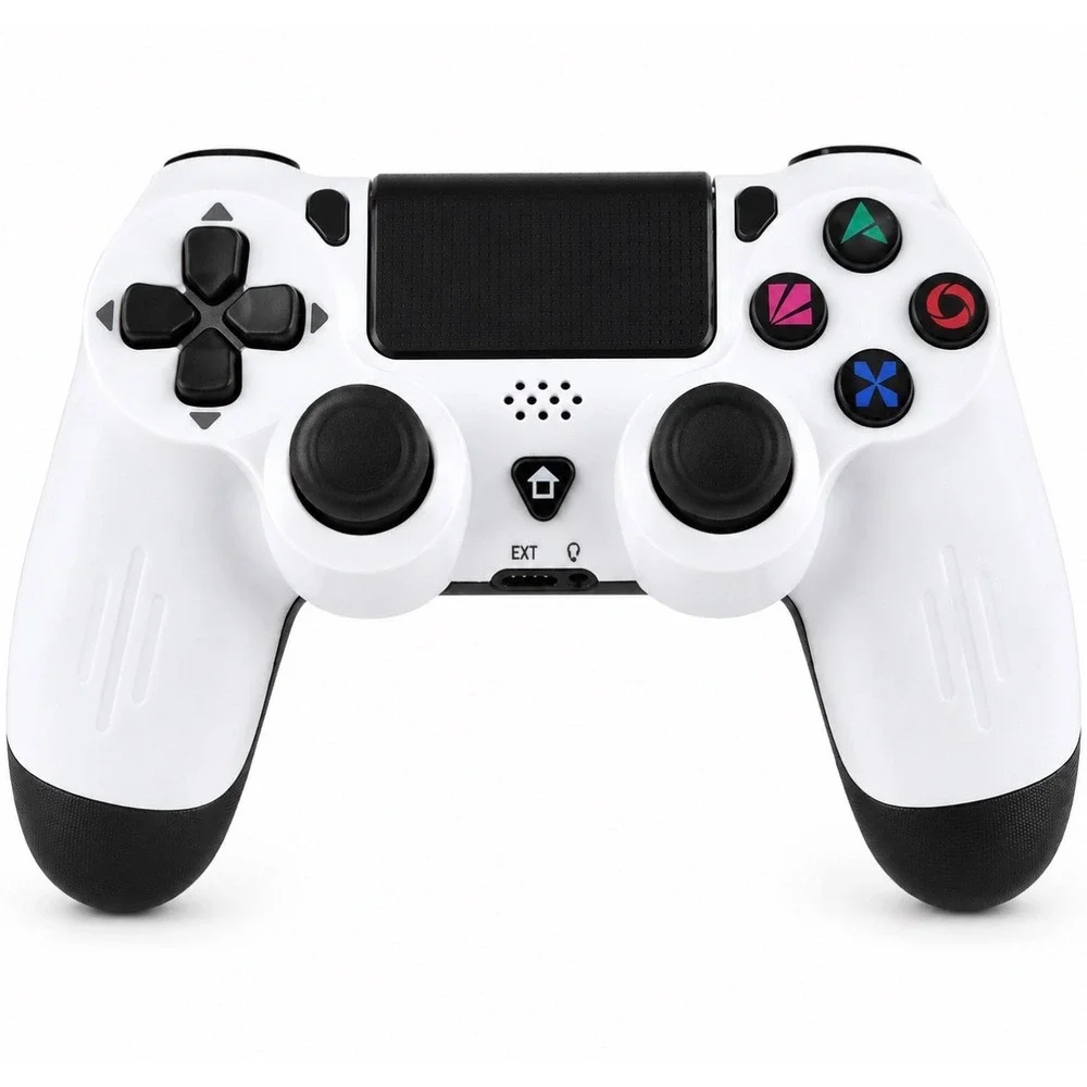P-4 Wireless Controller PS4 Compatible CH-P02 White Black Gamepad Bluetooth